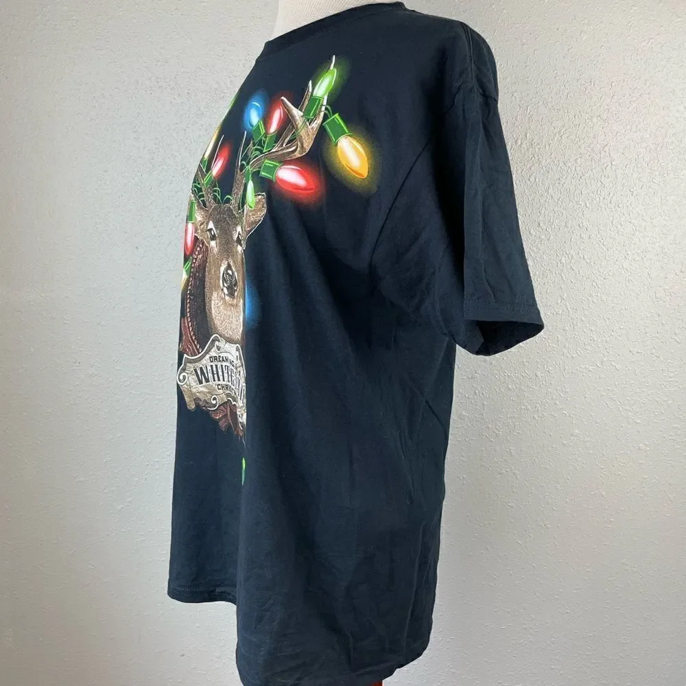 Dec. 25th Hunting Christmas Shirt Size M EUC - Picture 3 of 5